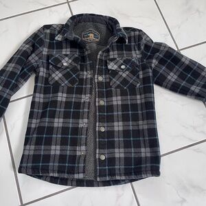 Freedom Foundry Boys Sherpa Lined Fleece Jacket Size XS 5/6